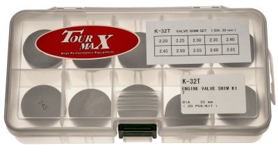 sada ventilových podložek Kawasaki (průměr 32 mm, 20 ks), Tourmax