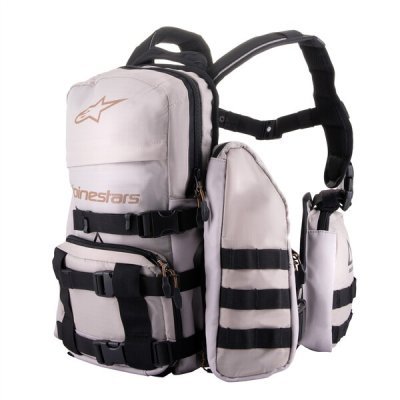 ALPINESTARS - batoh TECHDURA TACTICAL, (sivá/čierna, celkový objem až 9 l)