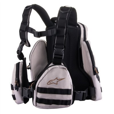 ALPINESTARS - batoh TECHDURA TACTICAL, (sivá/čierna, celkový objem až 9 l)
