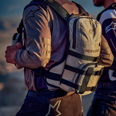 ALPINESTARS - batoh TECHDURA TACTICAL, (sivá/čierna, celkový objem až 9 l)