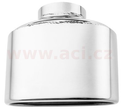 koncovka výfuku nerezová oválná, vnitřní průměr 51 mm, průměr koncovky 120x78 mm, délka 115 mm FENNO
