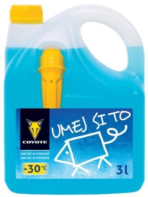 COYOTE nemrznúca zmes do ostrekovačov -30°C 3L