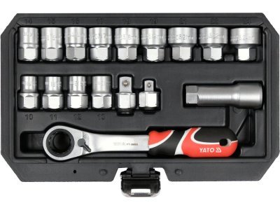 Yato - Gola sada SPLINE 1/2", 3/8", 17ks