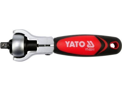 Yato - Račňa s otočnou hlavou 1/4" 115mm