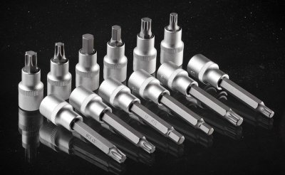 NEO - sada nadstavcov Torx 1/2", 49ks