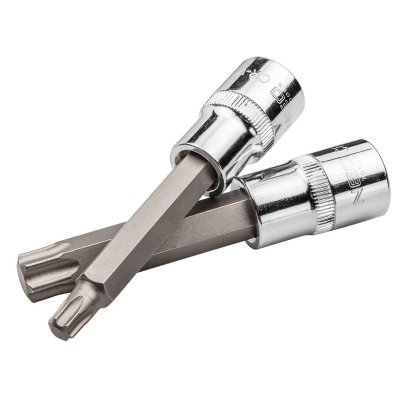 NEO - Sada vnútorných skrutkovacích bitov TORX 1/2" 100mm 9ks