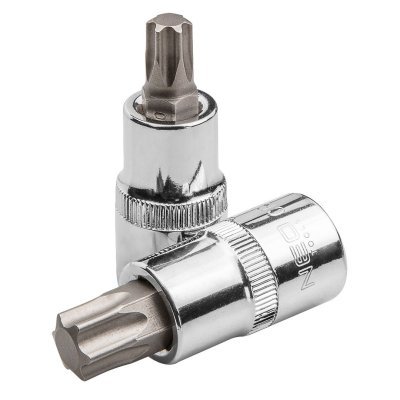 NEO - Sada vnútorných skrutkovacích bitov TORX 1/2" 55mm 9ks