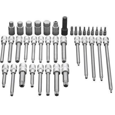 NEO - Sada vnútorných skrutkovacích bitov TORX IMBUS 1/4", 1/2" 38ks