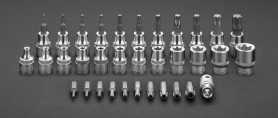 NEO - Sada skrutkovacích bitov TORX 34ks