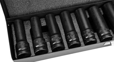 NEO - Rázové nadstavce 10-24mm 1/2" 11ks