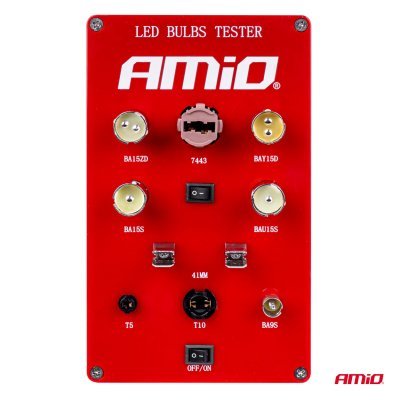 AMiO - Tester LED žiaroviek