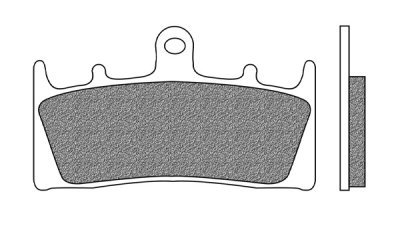 NEWFREN - Brzdové platničky, (zmes ROAD TOURING SINTERED) 2ks v balení
