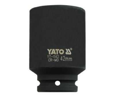 Yato - Nadstavec rázový šesťhranný dlhý 3/4" 43mm