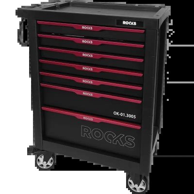 ROOKS OK-01.3005 Dielenská skriňa GARAGE s náradím, 161 ks