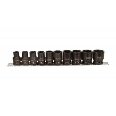 ROOKS OK-01.5002 Sada rázových hlavíc 1/2″, 6-hranné, 10–24 mm, 10 ks