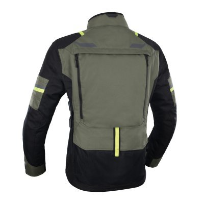 OXFORD - Bunda ROCKLAND DRY2DRY™, (zelená khaki/čierna/žltá fluo, veľ. 4XL)