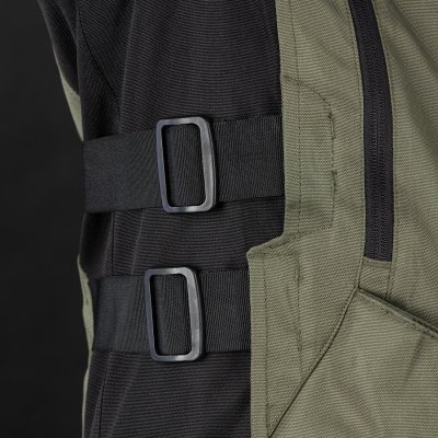 OXFORD - Bunda ROCKLAND DRY2DRY™, (zelená khaki/čierna/žltá fluo, veľ. 5XL)