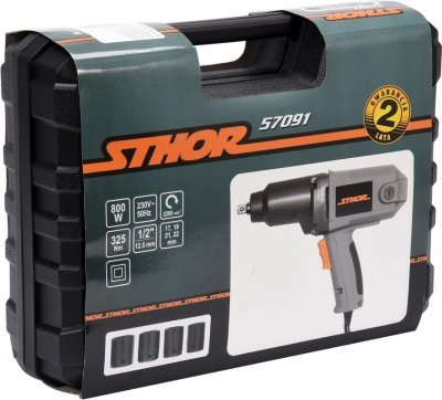 Sthor - Elektrický rázový uťahovák 1/2", 800W 325Nm