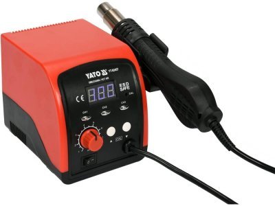 Yato - Teplovzdušná spájkovacia stanica, 750W