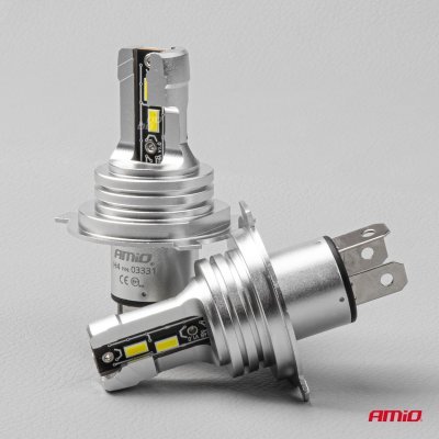 AMiO - LED žiarovky hlavného svietenia H4/H19 H-mini Series