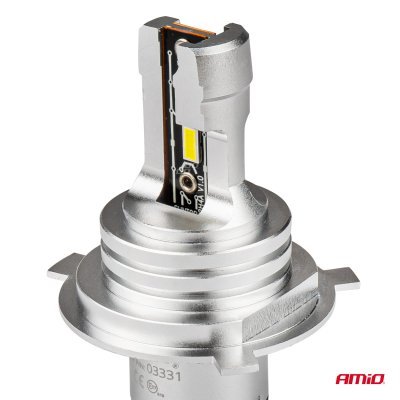 AMiO - LED žiarovky hlavného svietenia H4/H19 H-mini Series