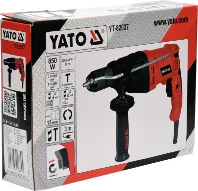 Yato - dvojrýchlostná príklepová vŕtačka 850W