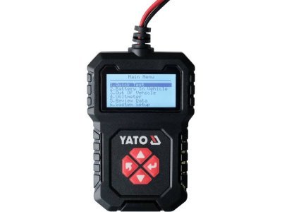 Yato - Elektronický tester na kontrolu autobatérií
