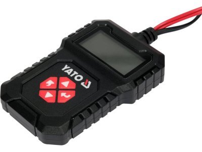 Yato - Elektronický tester na kontrolu autobatérií
