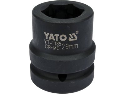 Yato - Nadstavec rázový šesťhranný krátky 1" 29mm