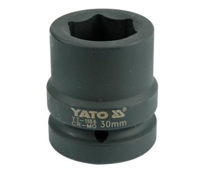Yato - Nadstavec rázový šesťhranný krátky 1" 30mm