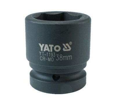 Yato - Nadstavec rázový šesťhranný krátky 1" 38mm