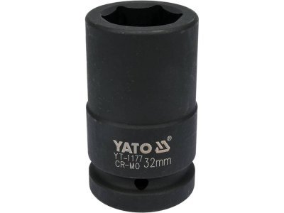 Yato - Nadstavec rázový šesťhranný dlhý 1" 32mm
