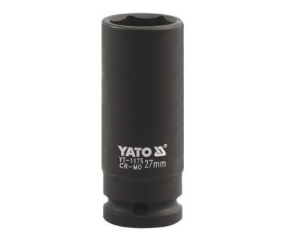 Yato - Nadstavec rázový šesťhranný dlhý 1" 27mm