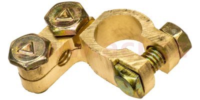 mosazná bateriová svorka 15.9 mm Clasic -