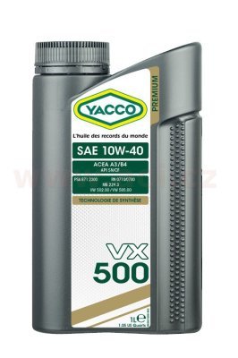 YACCO - Motorový olej VX 500 10W40 1L