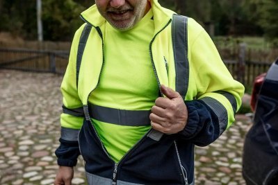 NEO - Pracovné tričko s vysokou viditeľnosťou žlté L