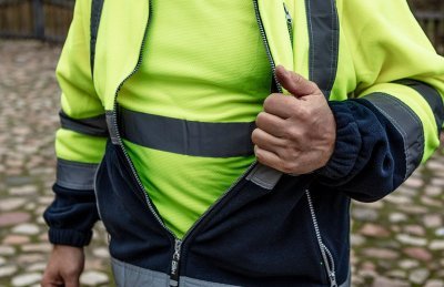 NEO - Reflexné tričko Visibility žlté veľ. XXL