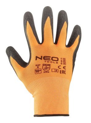 NEO - Pracovné rukavice bavlna potiahnutá latexom veľ. 9