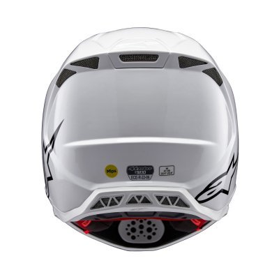 ALPINESTARS - prilba SUPERTECH S-M10 SOLID, (biela, veľ. S)
