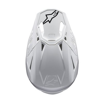 ALPINESTARS - prilba SUPERTECH S-M10 SOLID, (biela, veľ. S)