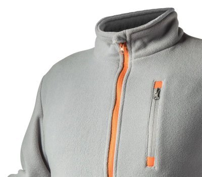 NEO - Mikina fleece sivá veľ. M
