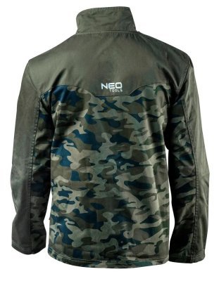 NEO - Pánska pracovná bunda CAMO maskáčová veľ. XL