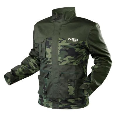 NEO - Pánska pracovná bunda CAMO maskáčová veľ. XXL