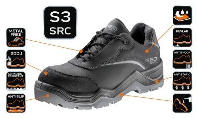 NEO - Pracovná obuv triedy S3 SRC veľ. 39