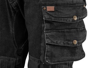NEO - Pracovné nohavice DENIM čierne veľ. M
