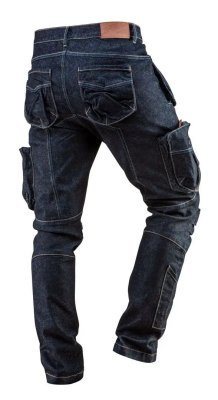 NEO - Pracovné nohavice DENIM Collection s 5 vreckami veľ. M