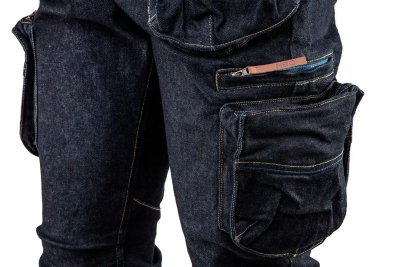 NEO - Pracovné nohavice DENIM Collection s 5 vreckami veľ. L