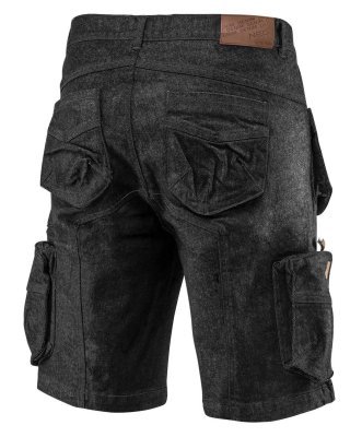 NEO - Krátke pracovné šortky DENIM BLACK veľ. M