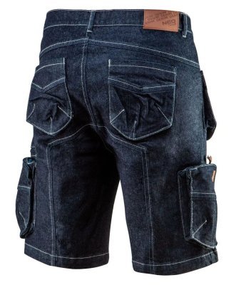 NEO - krátke pracovné nohavice DENIM vel. M