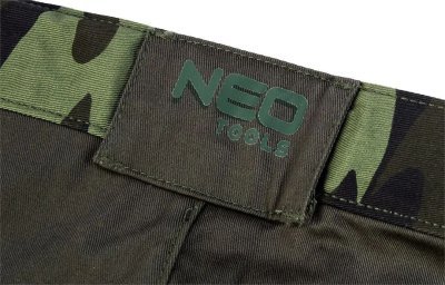 NEO - Pracovné šortky Camo veľ. M